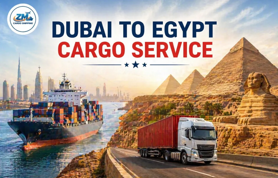 Dubai to Egypt Cargo Service