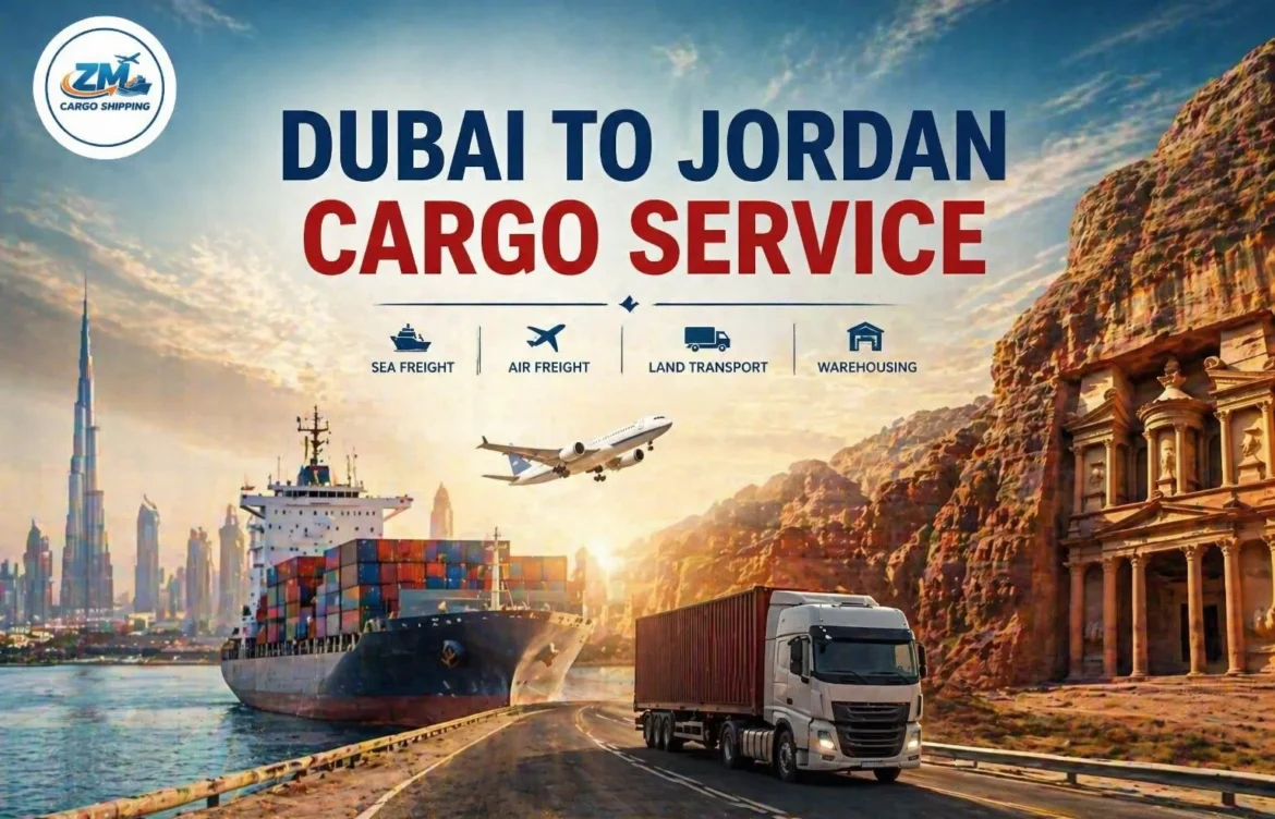 Dubai to Jordan Cargo Service