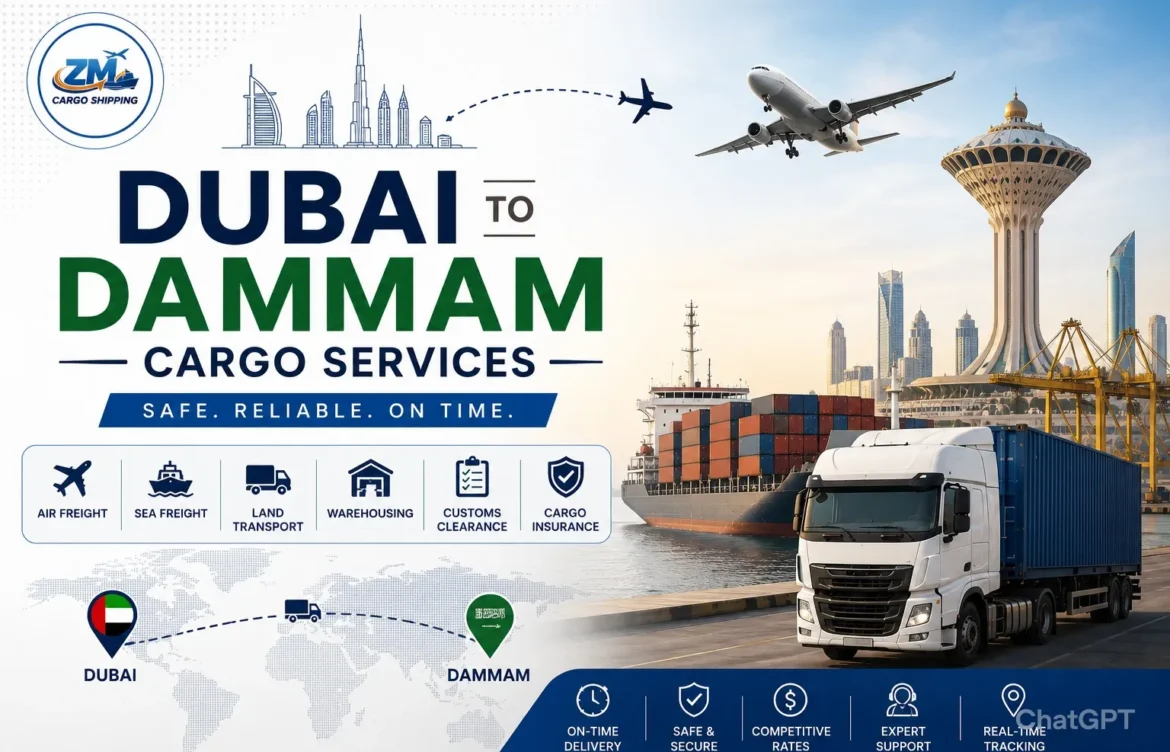 Dubai to Dammam Cargo Services
