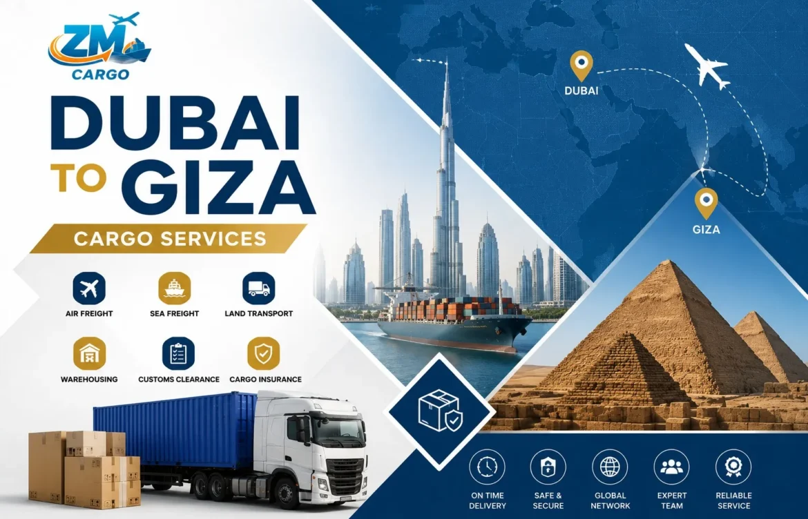 Dubai to Giza Cargo Services