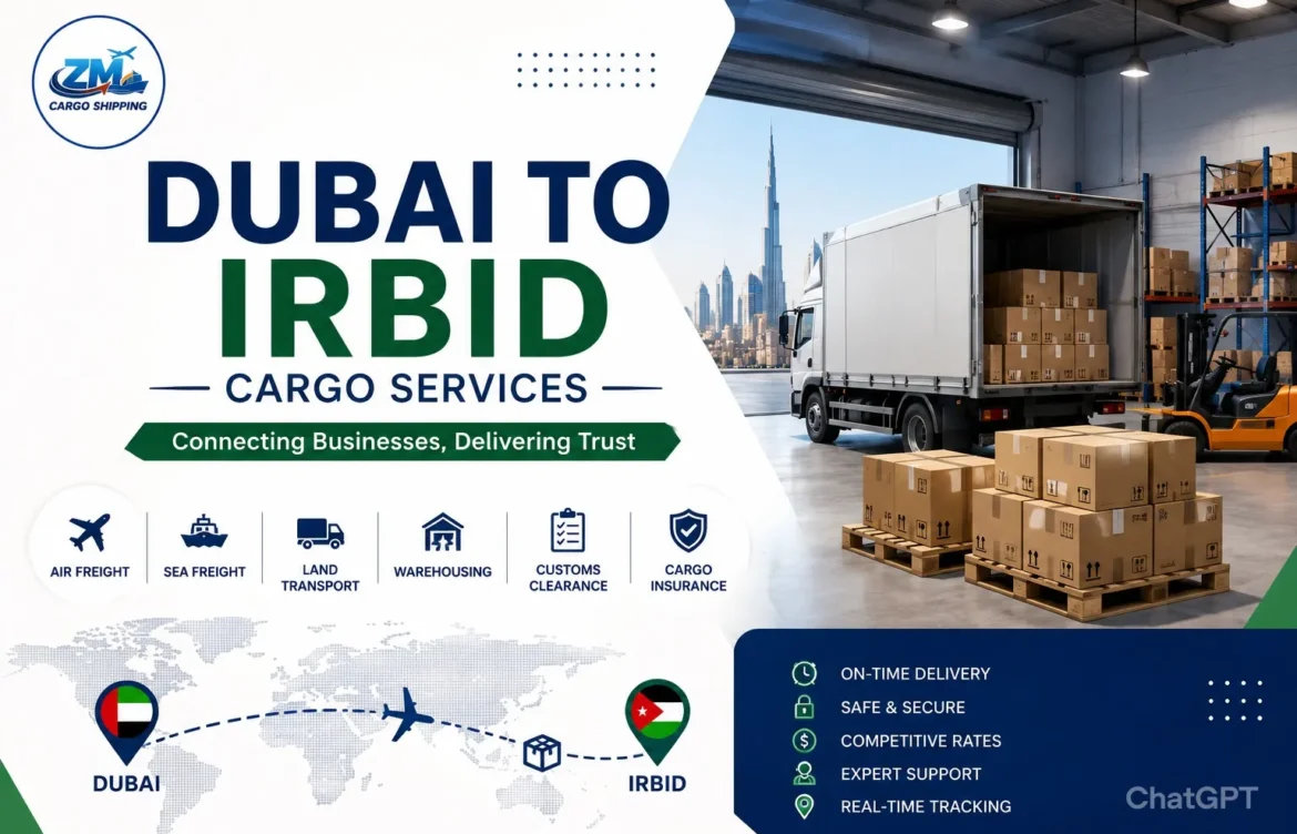 Dubai to Irbid Cargo Services