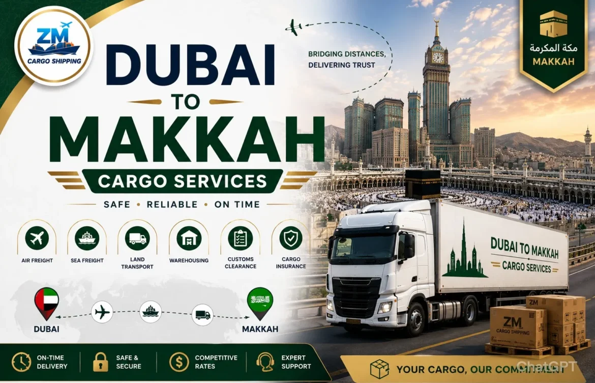Dubai to Makkah Cargo Services